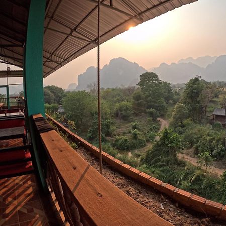 Blue Sunset Hostel Vang Vieng Zewnętrze zdjęcie
