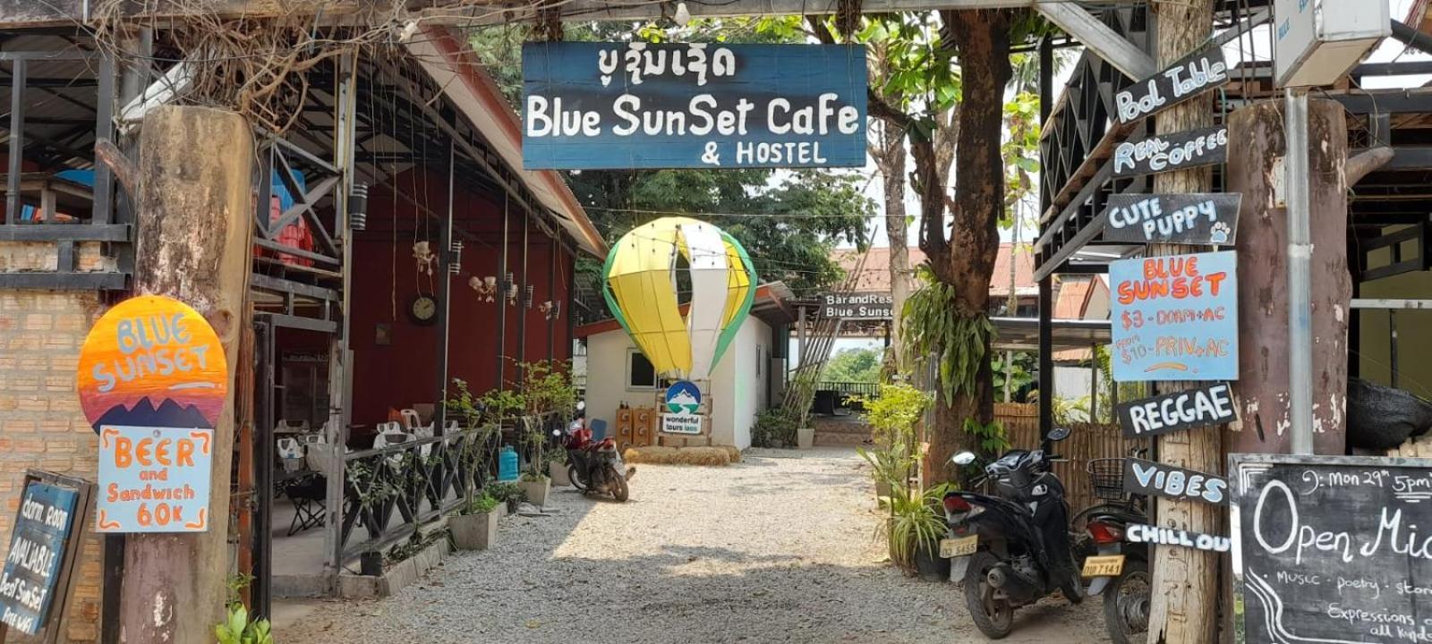 Blue Sunset Hostel Vang Vieng Zewnętrze zdjęcie